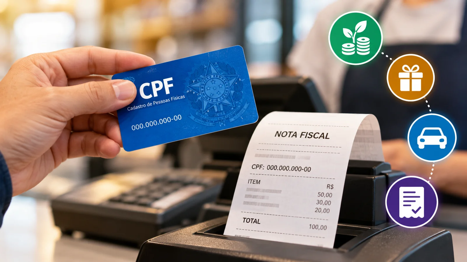 CPF na Nota Fiscal: entenda os benefícios para o consumidor
